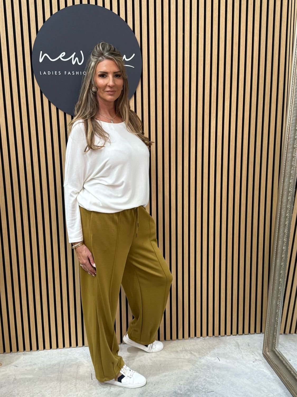 Relaxed Lounge Trousers Mustard