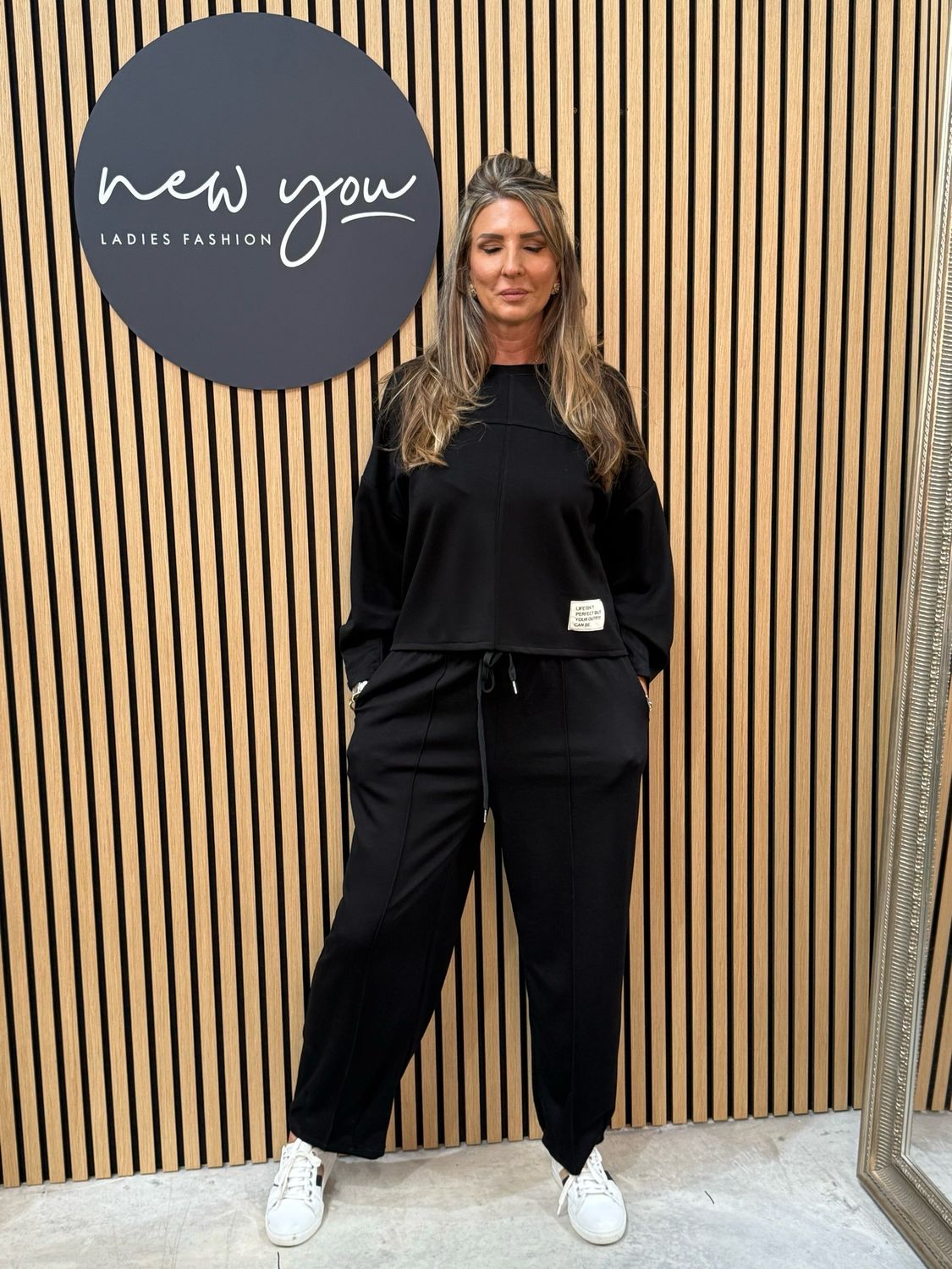 Lottie - Black Loungewear Set