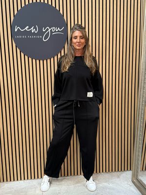 Lottie - Black Loungewear Set