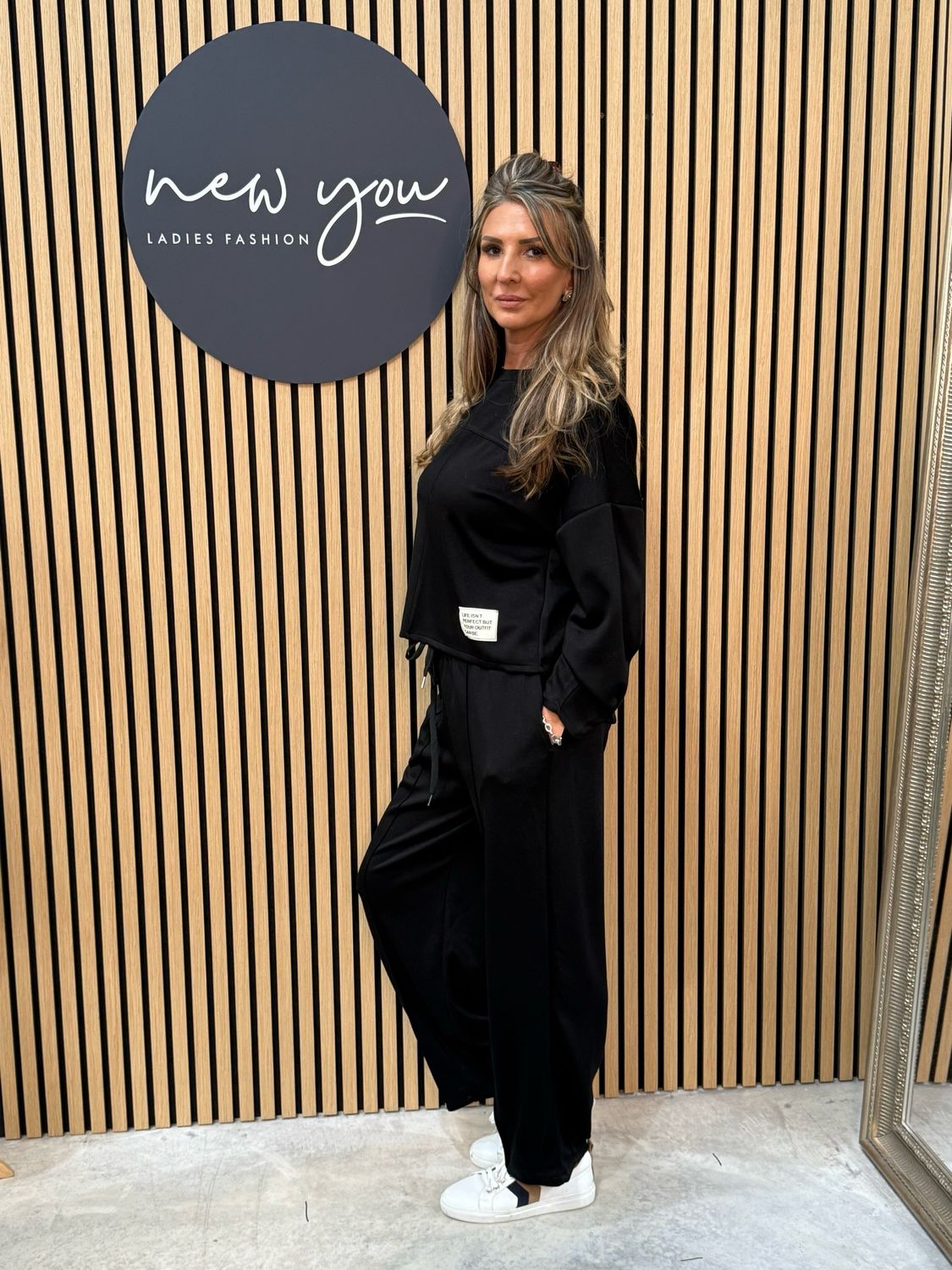 Lottie - Black Loungewear Set