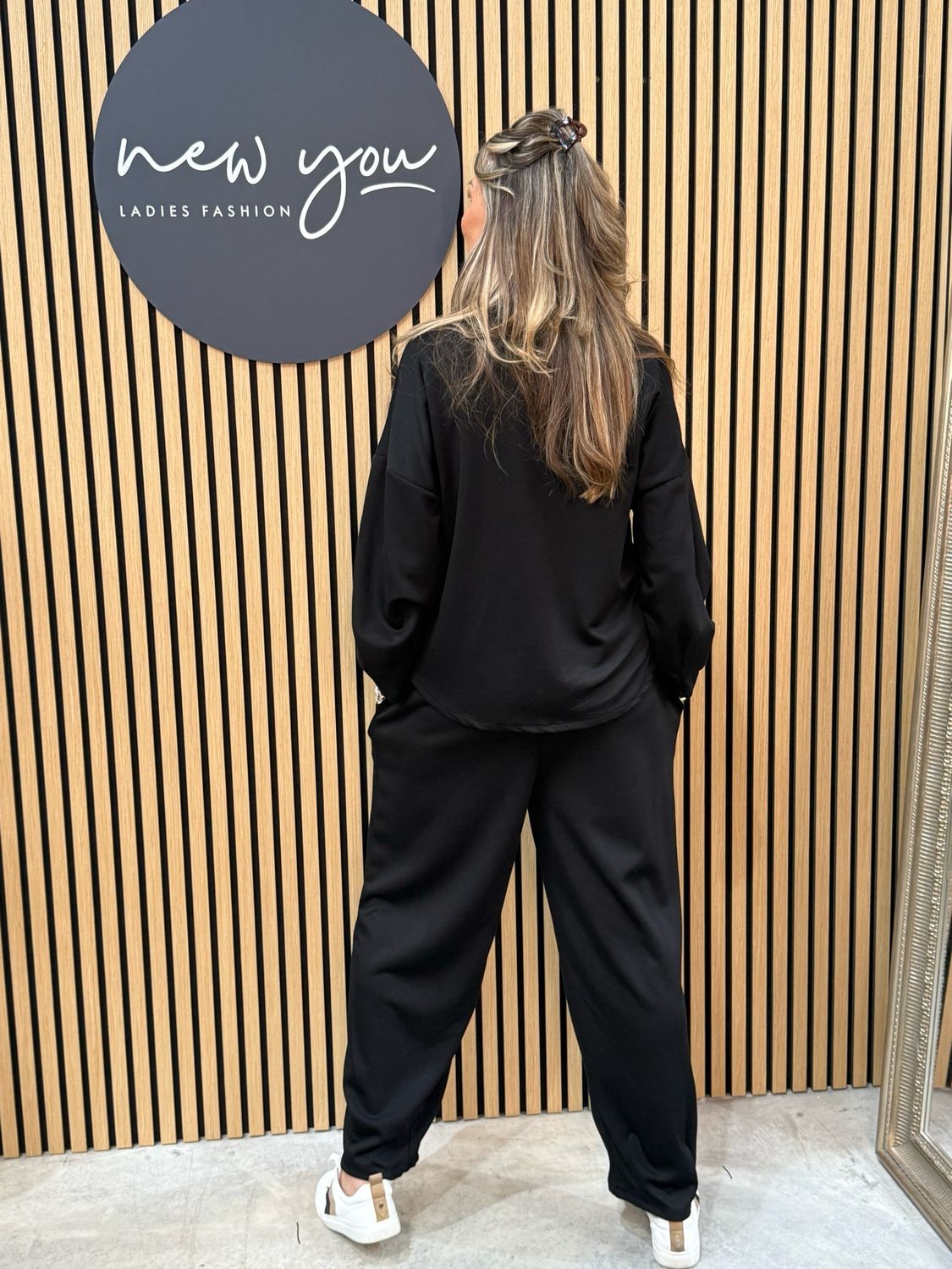 Lottie - Black Loungewear Set