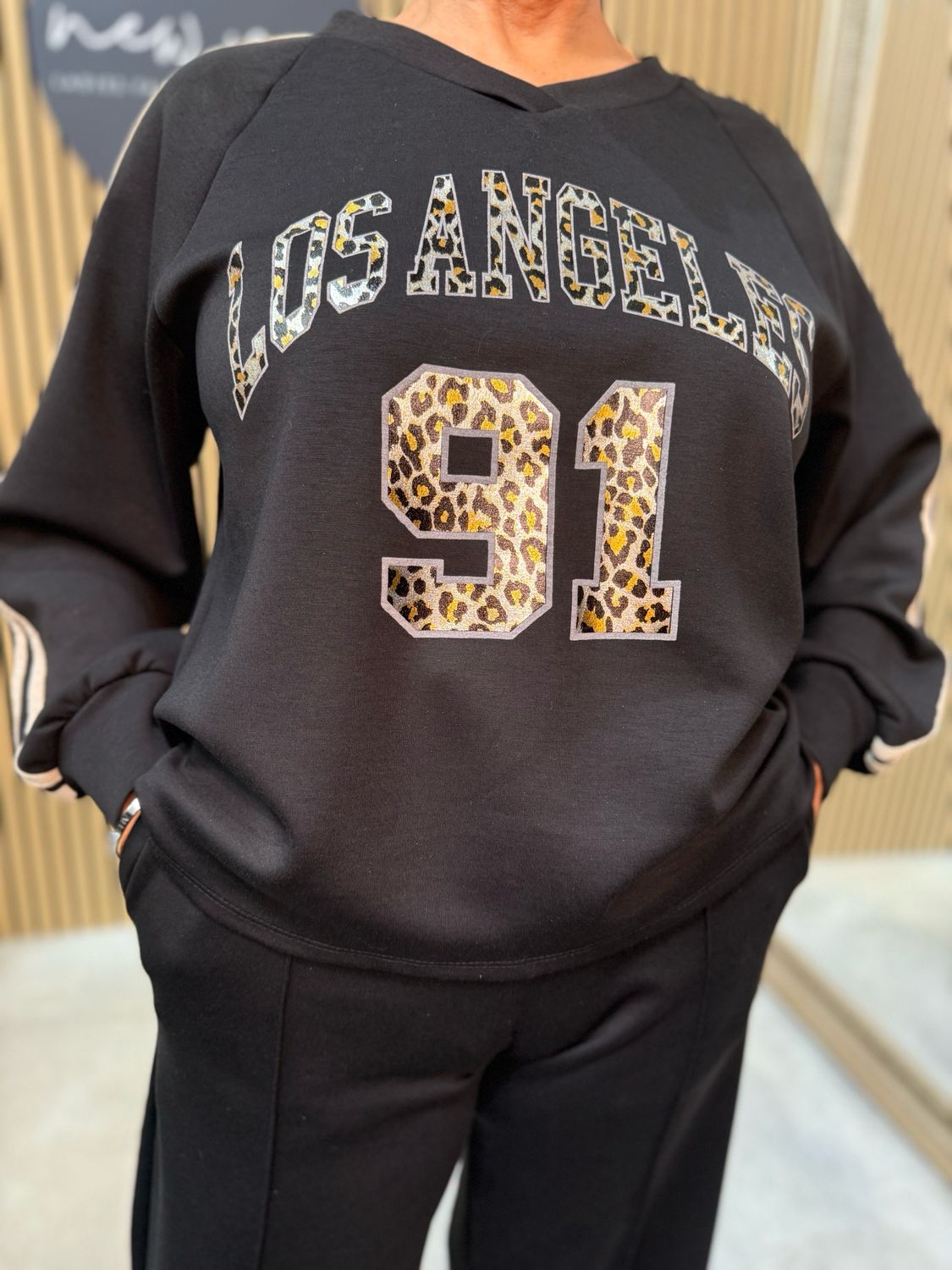 Los Angeles Lounge Set Black