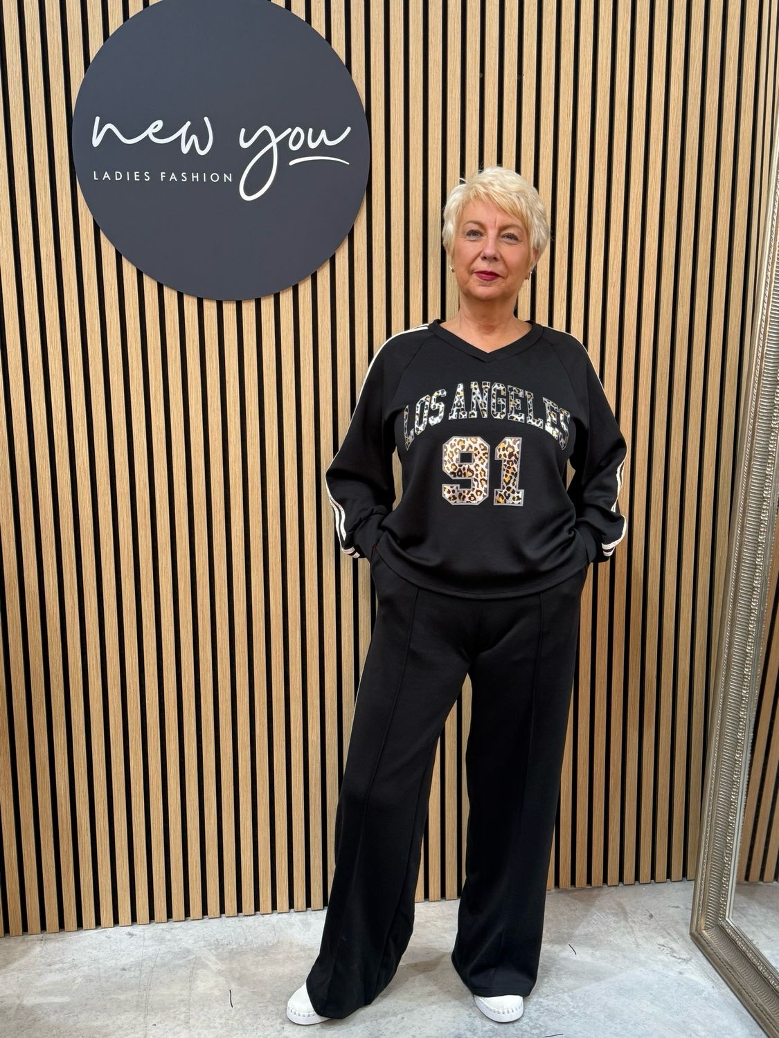 Los Angeles Lounge Set Black