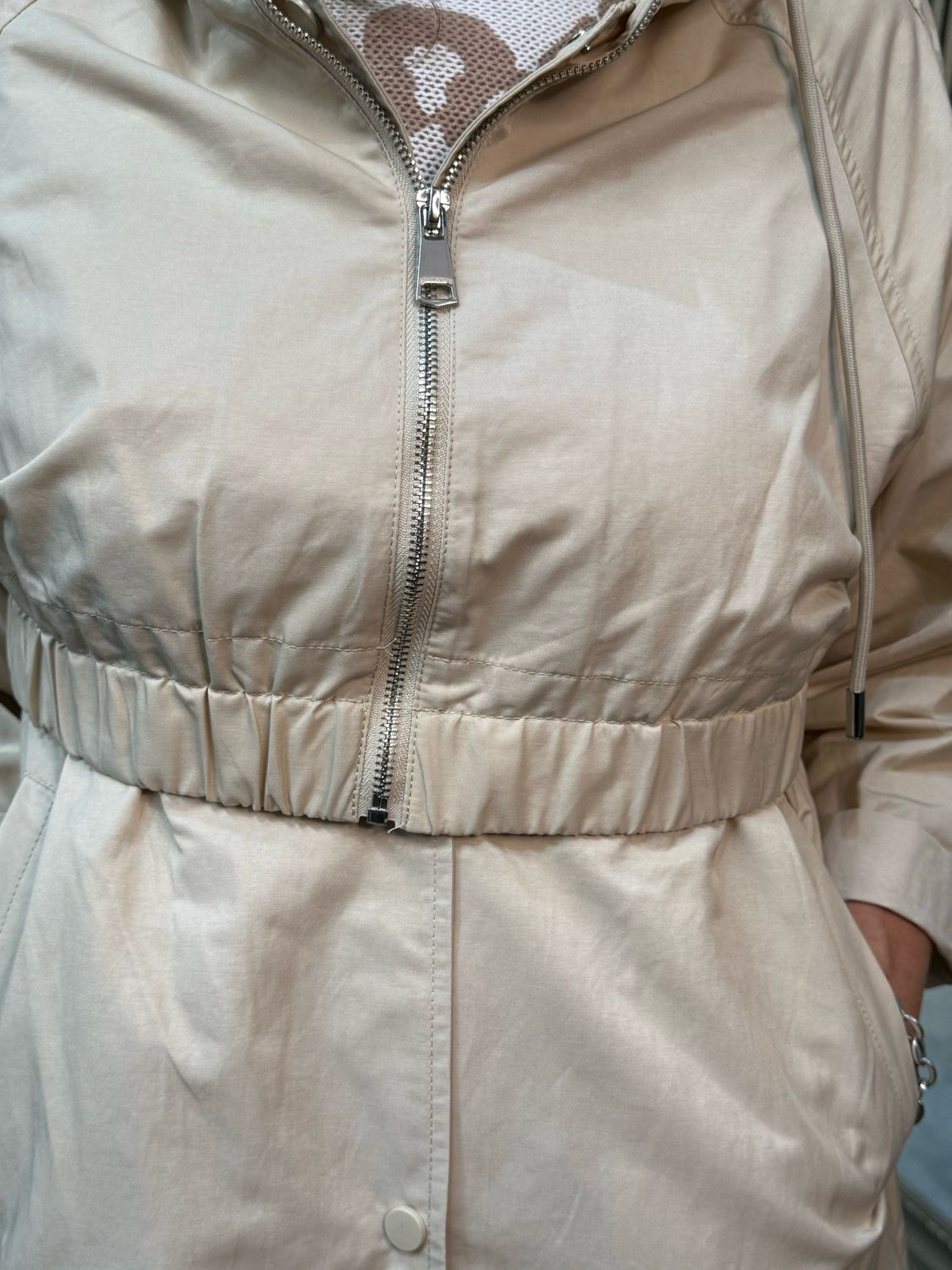 Hooded Parka - Beige