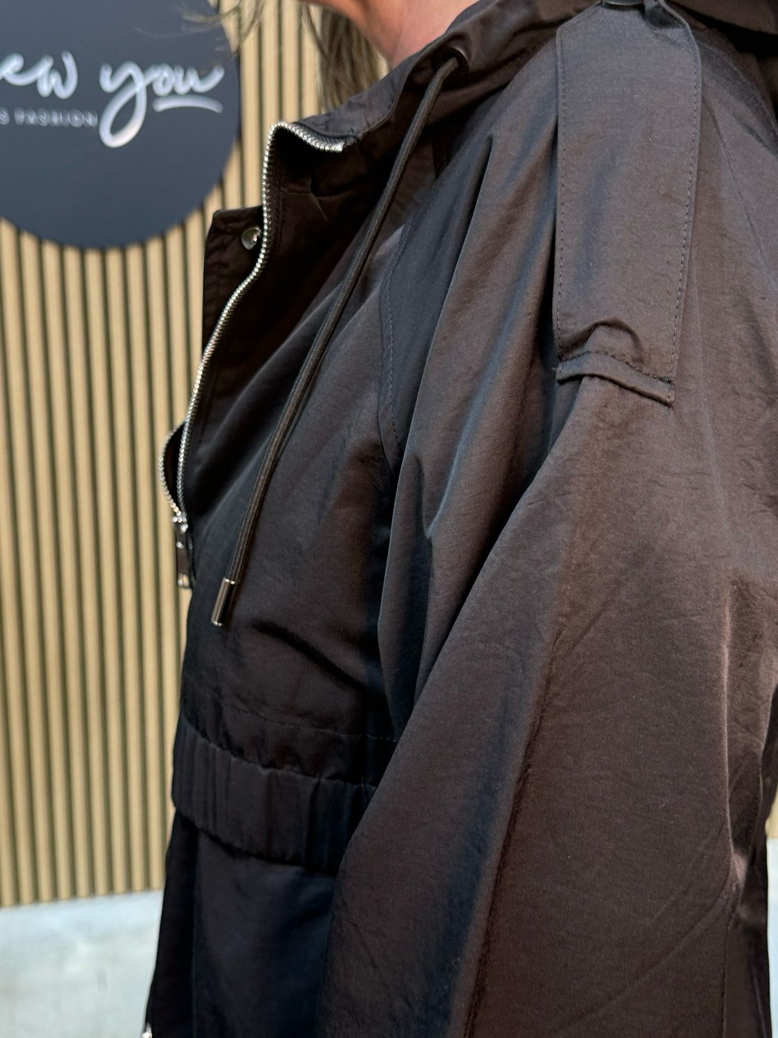 Hooded Parka - Black