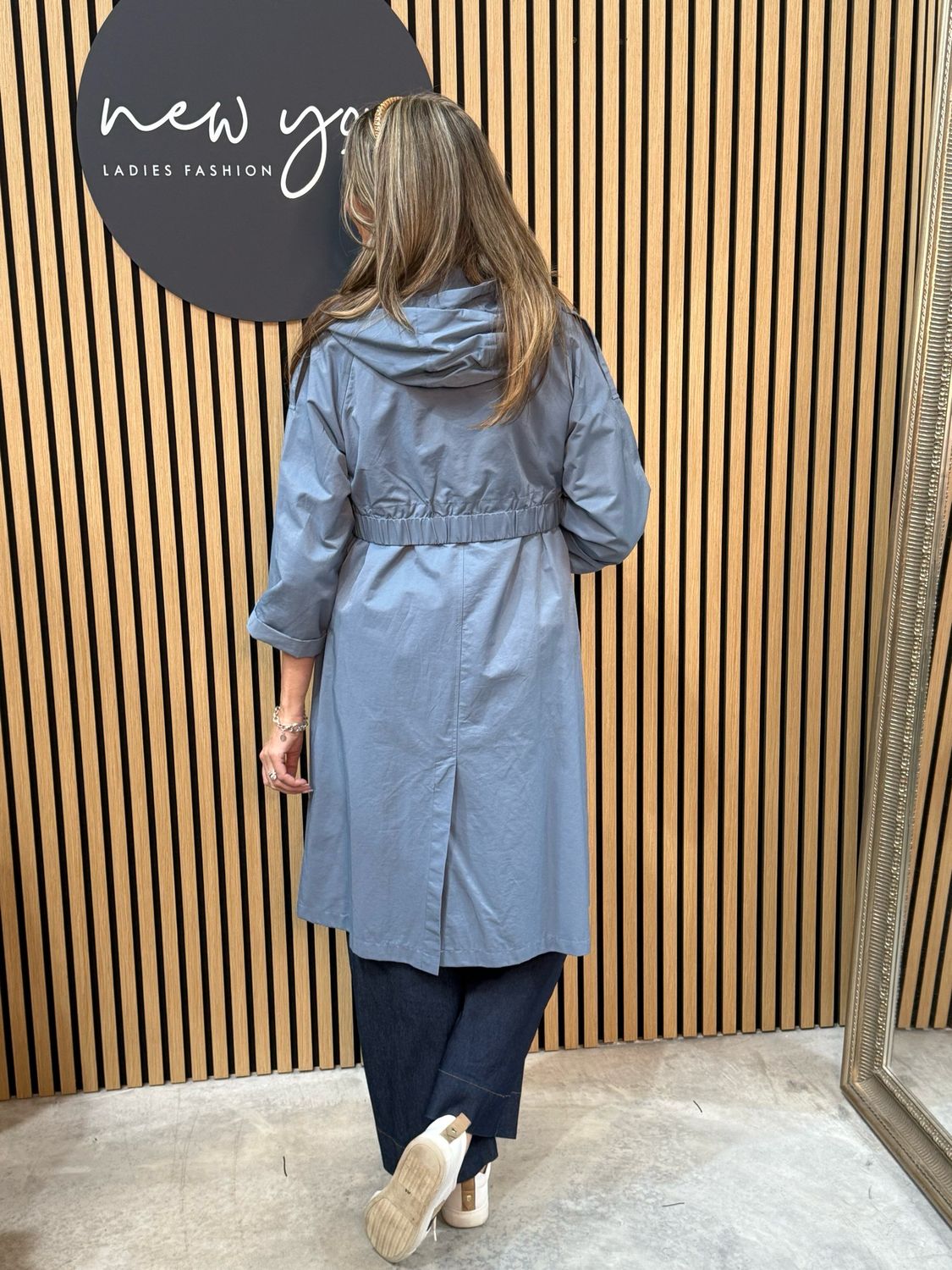 Hooded Parka - Blue