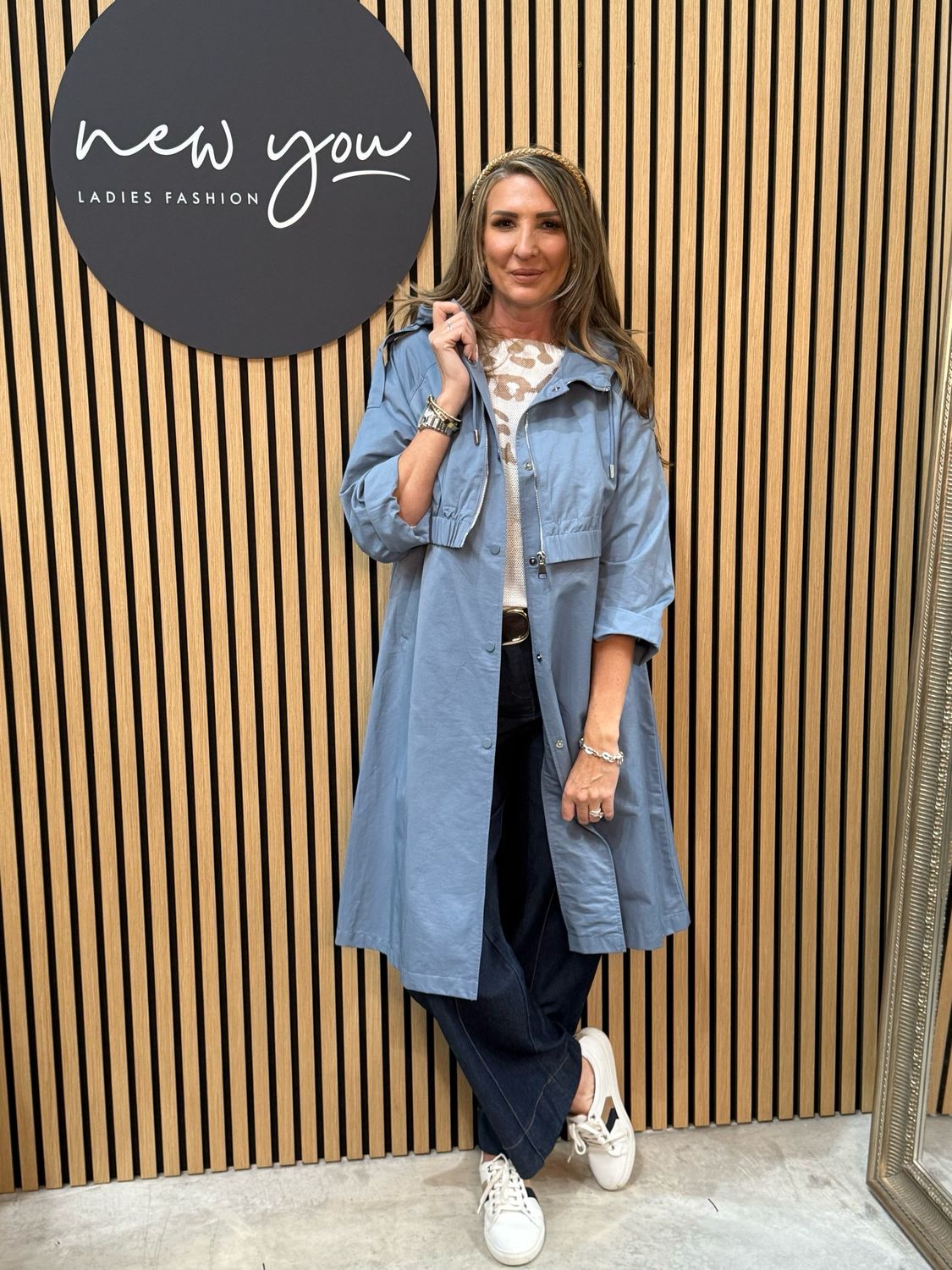 Hooded Parka - Blue