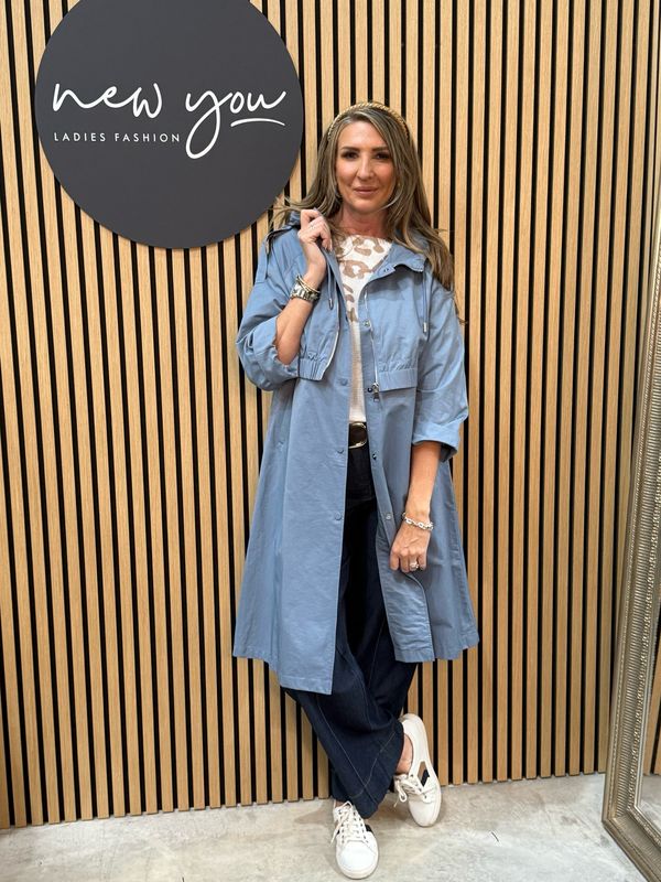 Hooded Parka - Blue