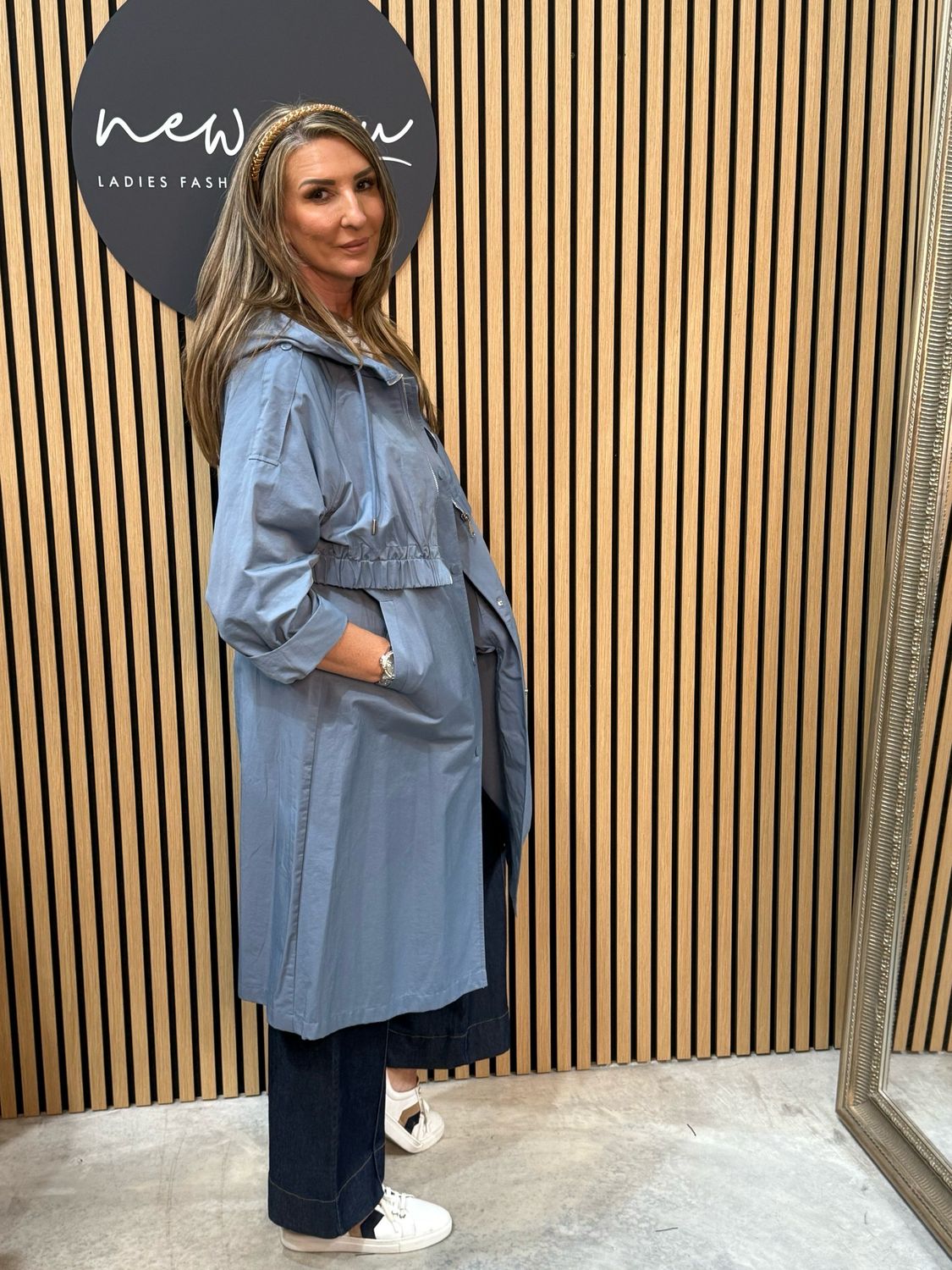 Hooded Parka - Blue