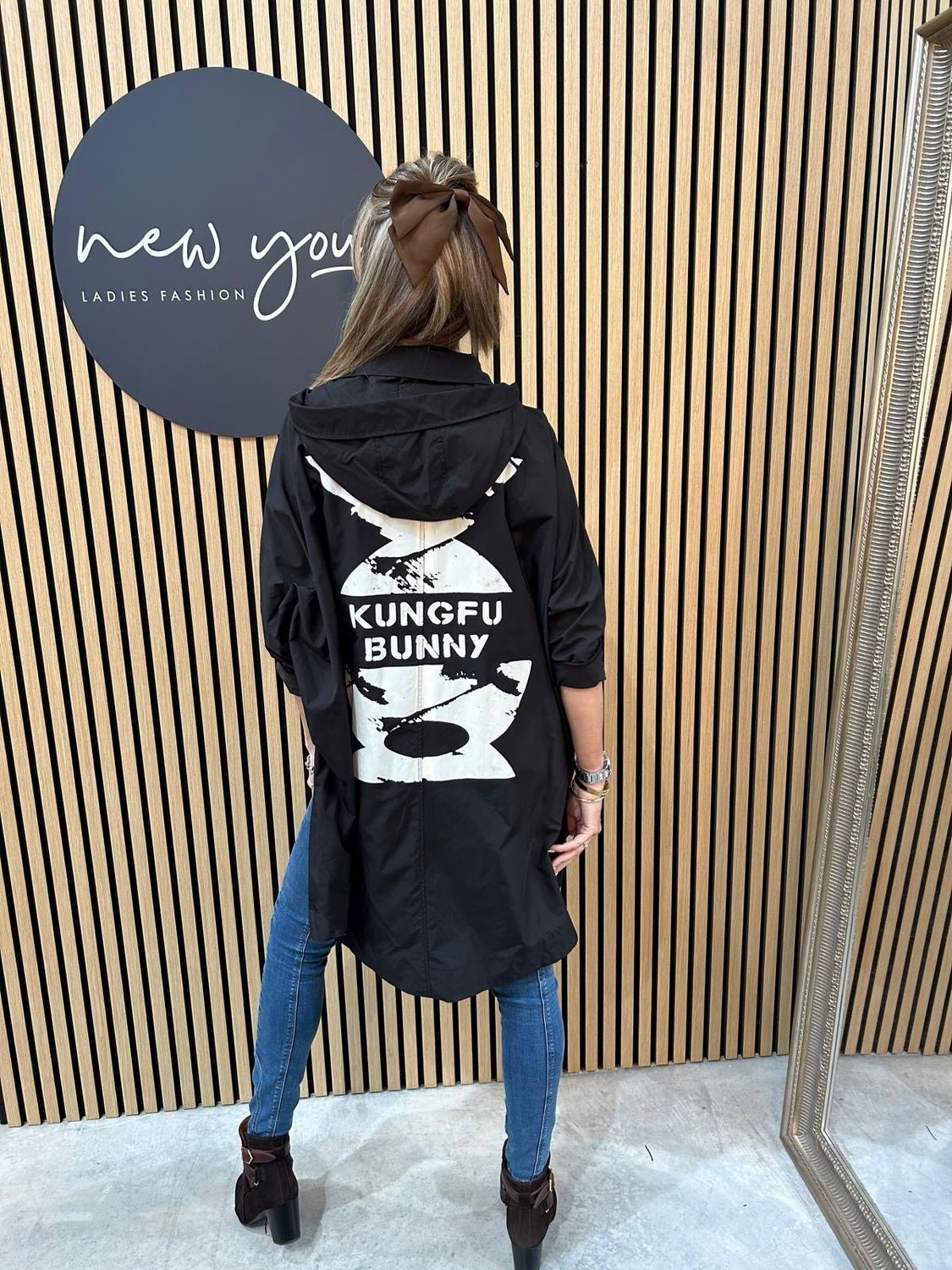Kung-fu Bunny Oversized Coat