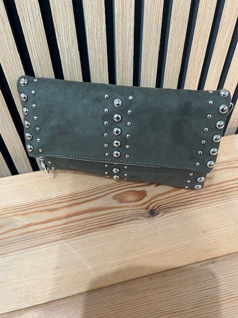Stud clutch Khaki