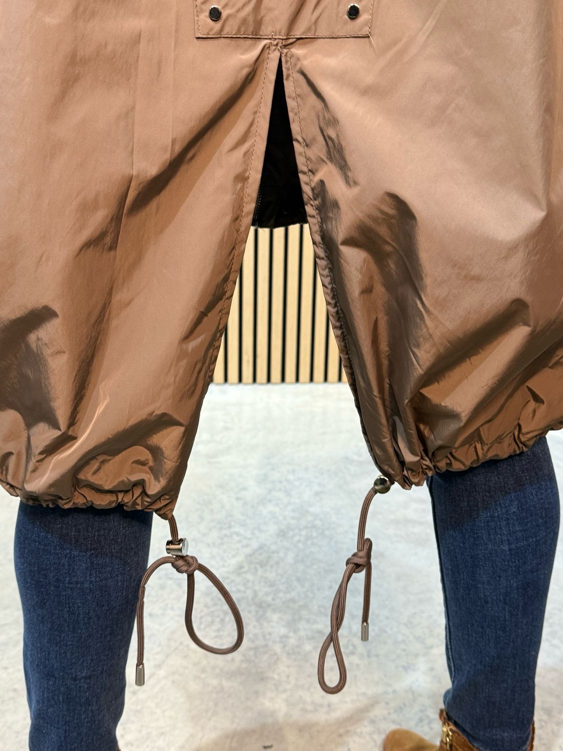 Diane - Hooded Coat - Taupe