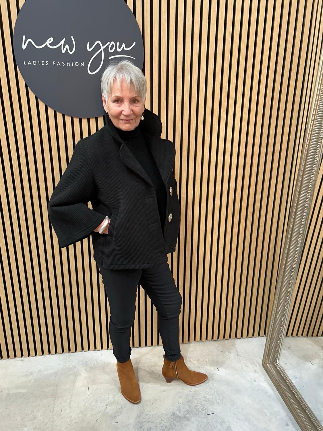 Textured Jacket - Black