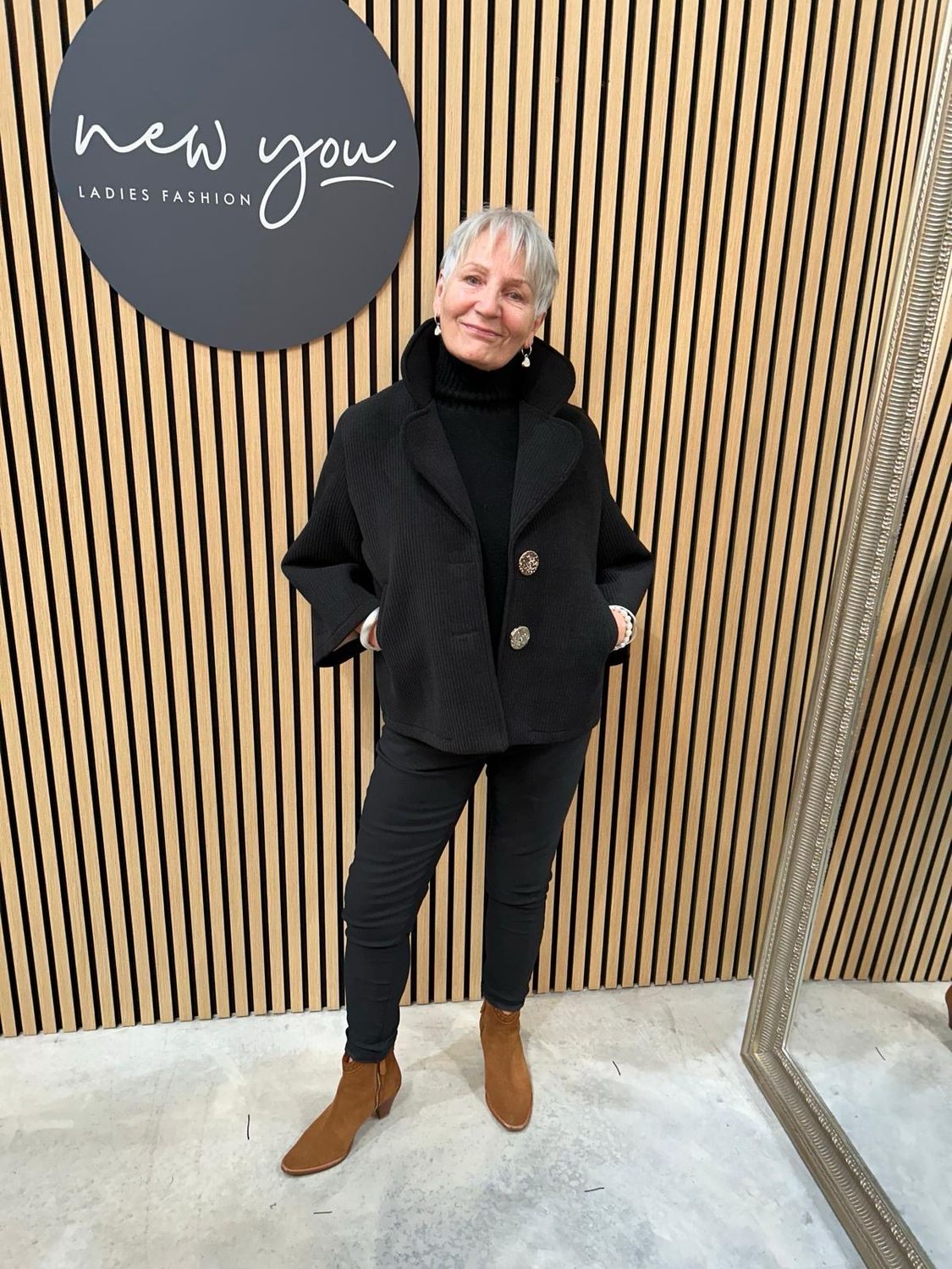 Textured Jacket - Black