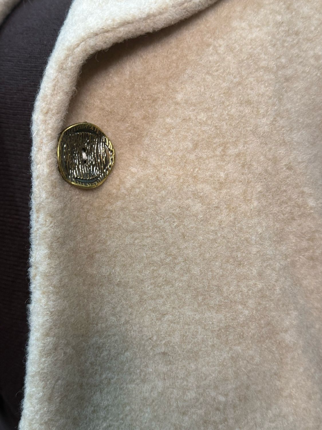 Soft Textured Gilet - Cream