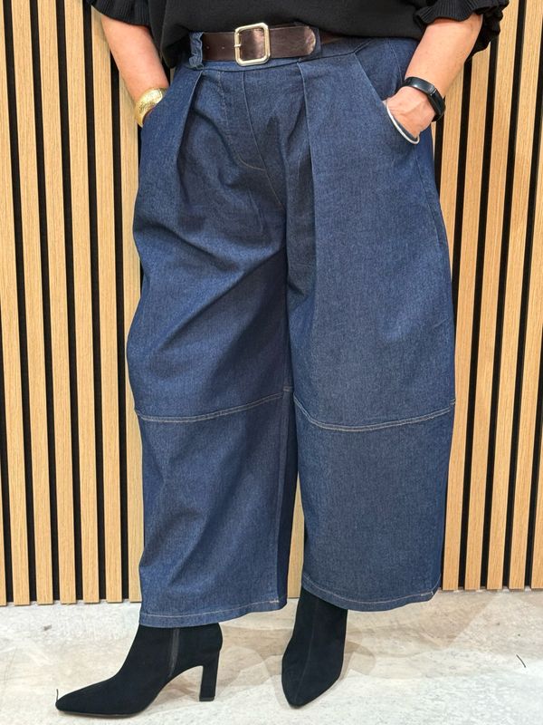 Barrel Pants - Denim