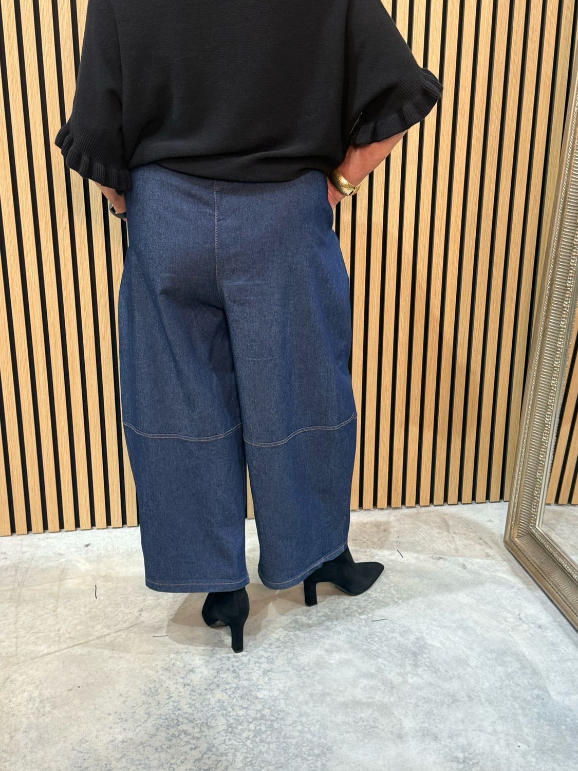 Barrel Pants - Denim