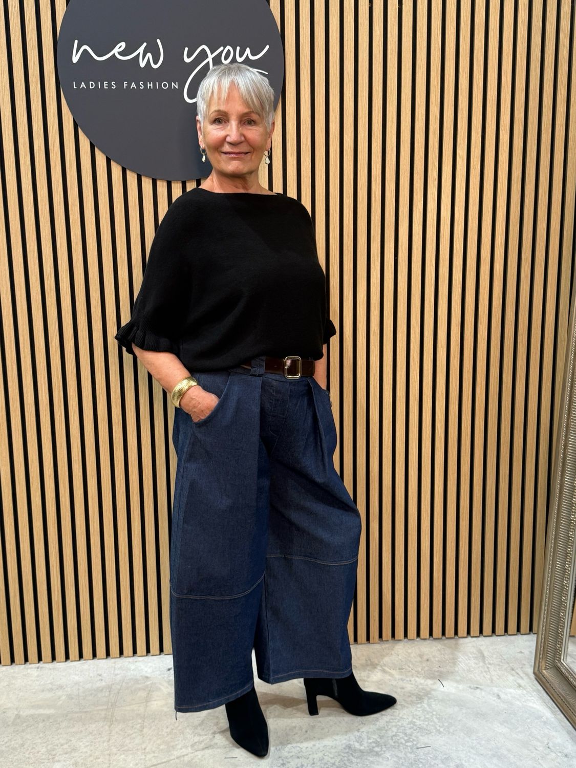 Barrel Pants - Denim