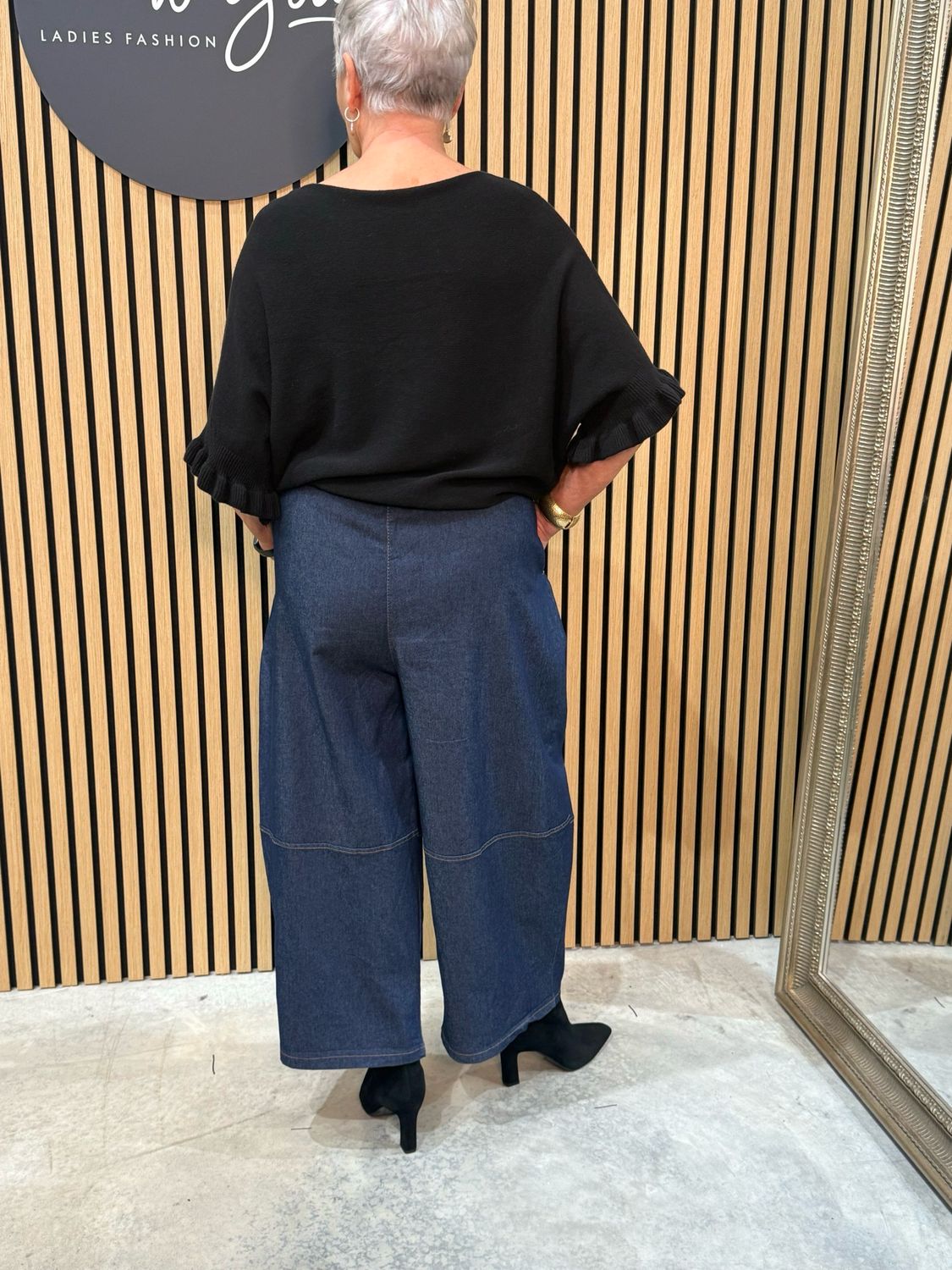 Barrel Pants - Denim