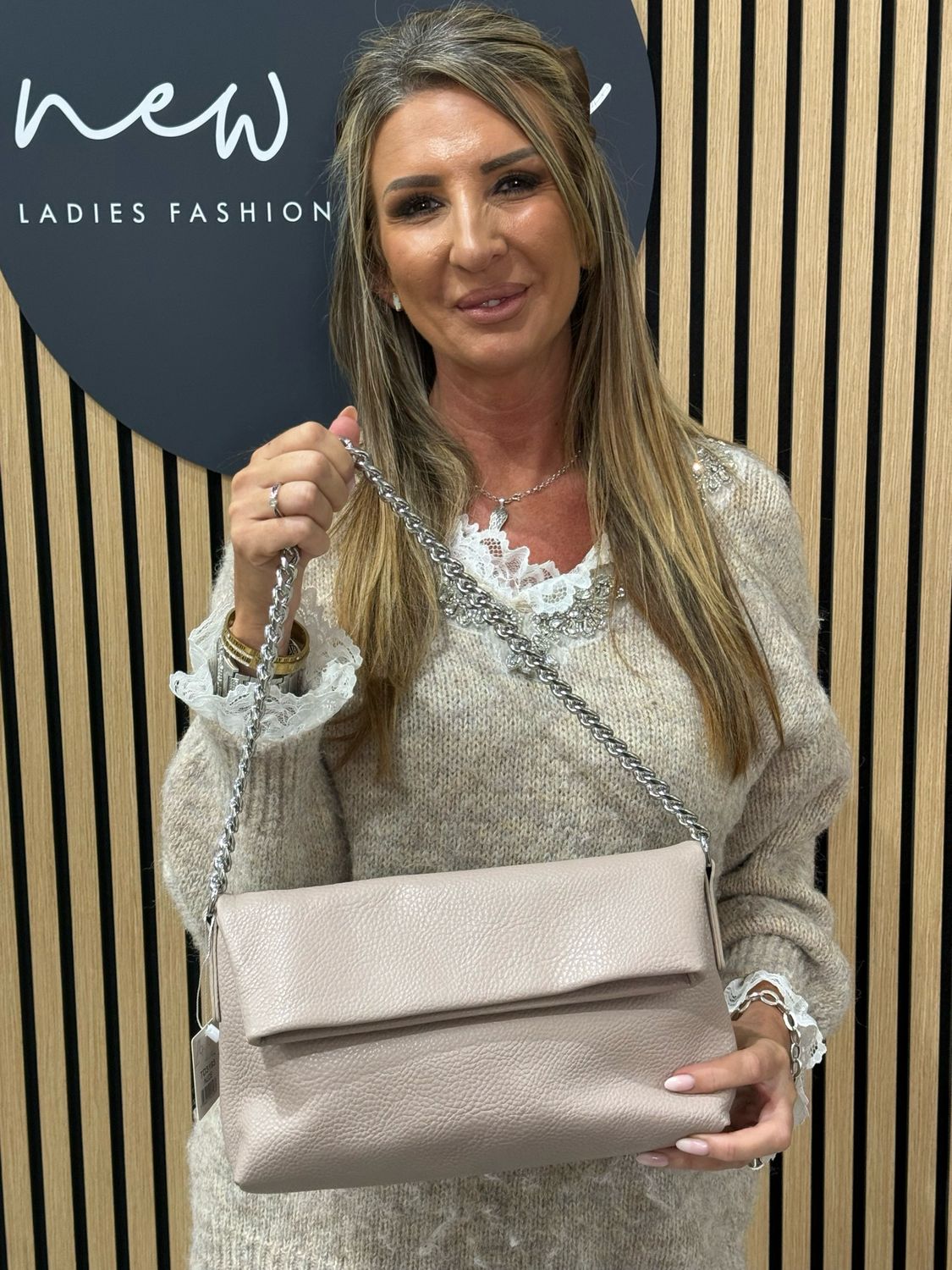 Crossbody Camera Bag - Grey