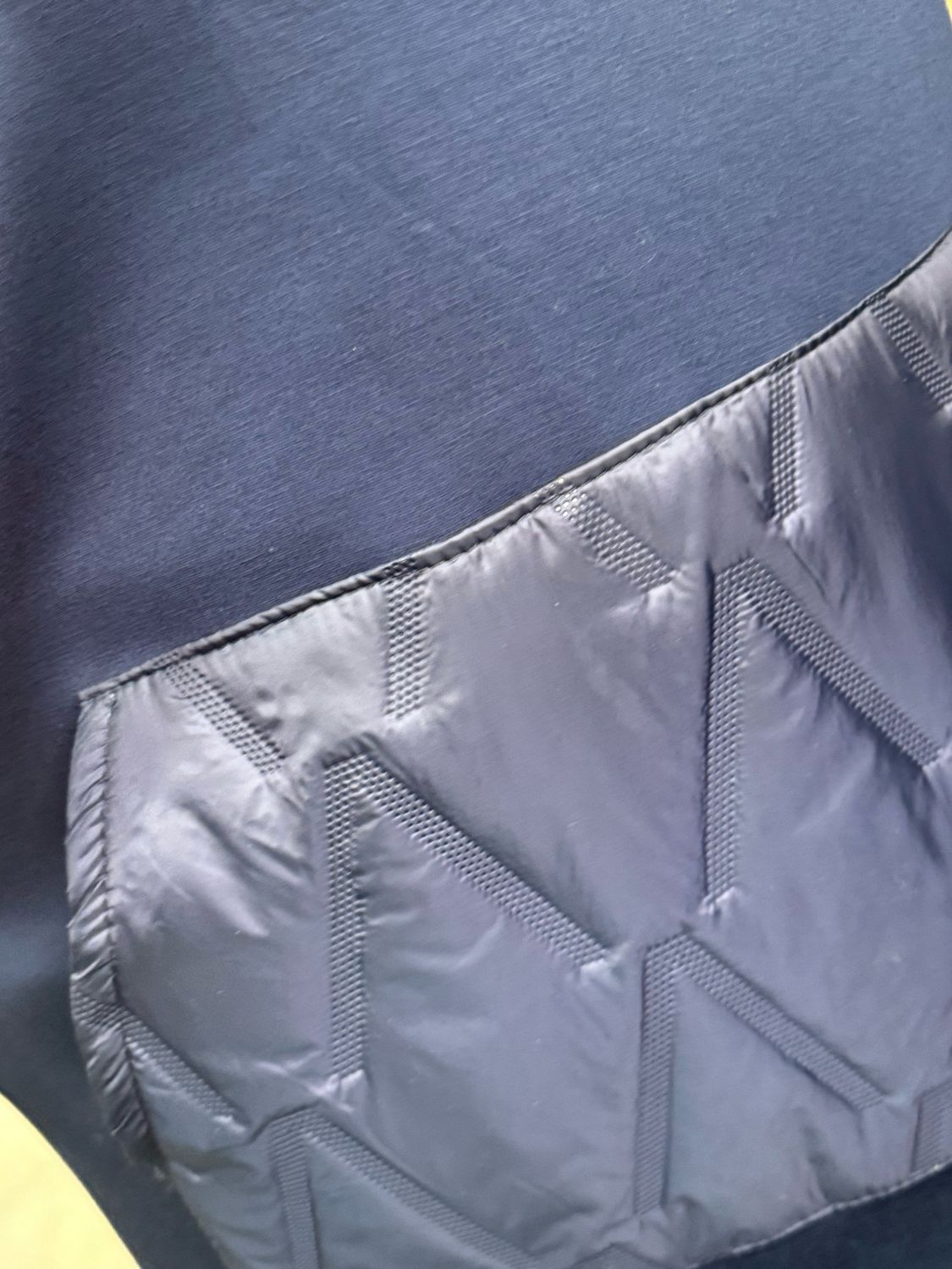 Quilted Pocket Hoodie - Navy