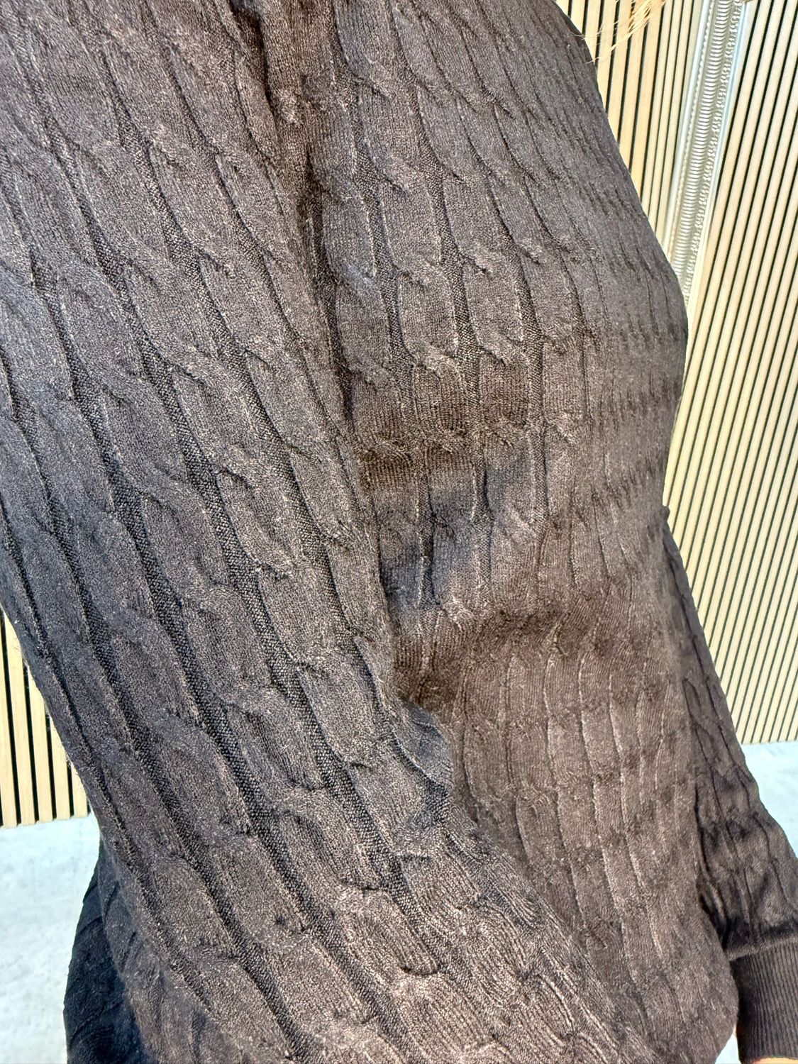 Celeste - Button Shoulder Knit Jumper - Black