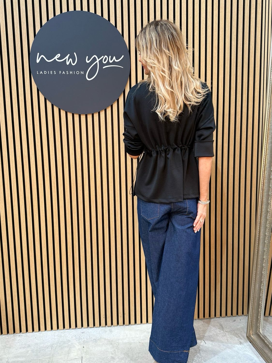 Cara - Zip Front Utility Jumper - Black