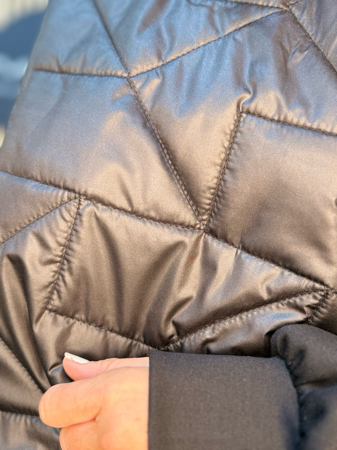 Brooch Quilted Lounge Set - Black