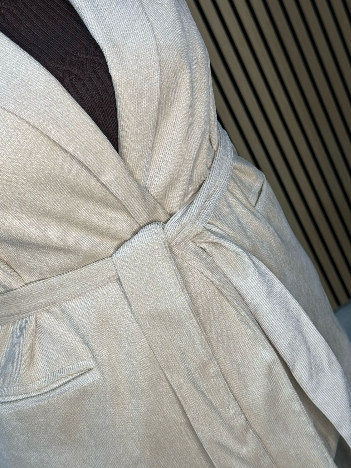 Corduroy Co-Ord Set - Beige