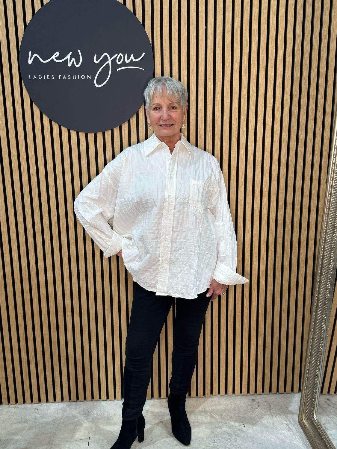 Stella Milani - Oversized Shirt - White