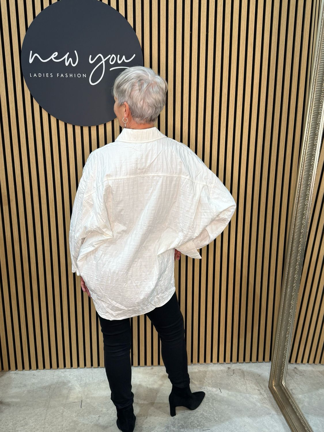 Stella Milani - Oversized Shirt - White