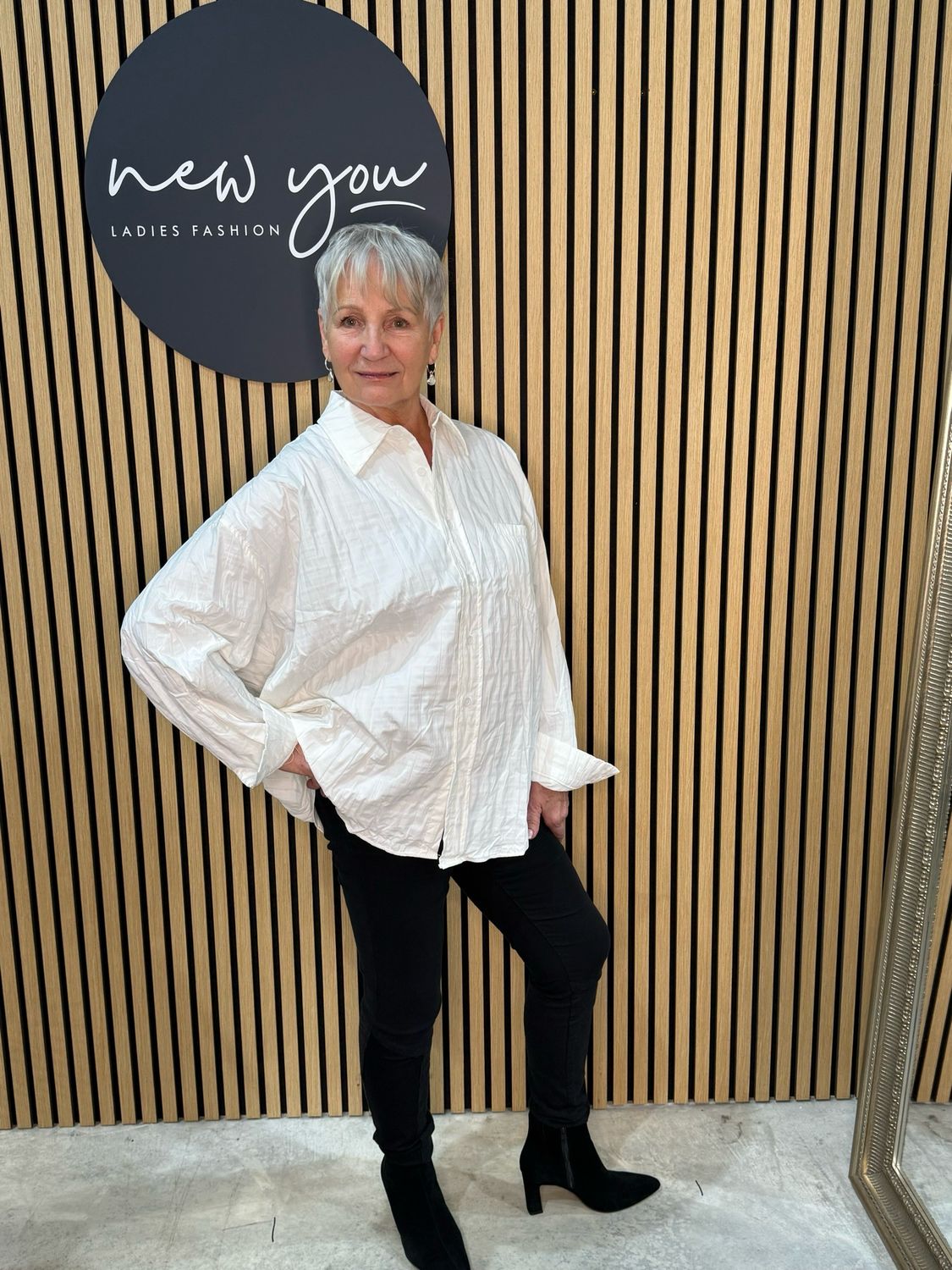 Stella Milani - Oversized Shirt - White