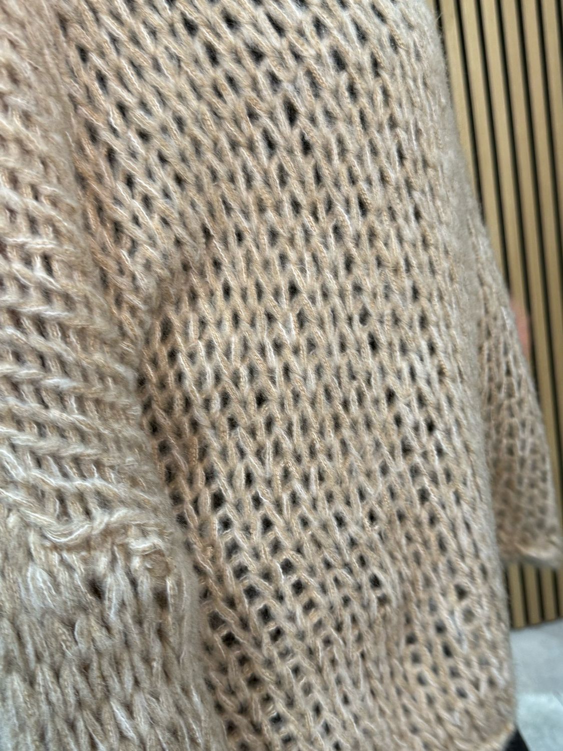 Chunky Knit Jumper - Taupe