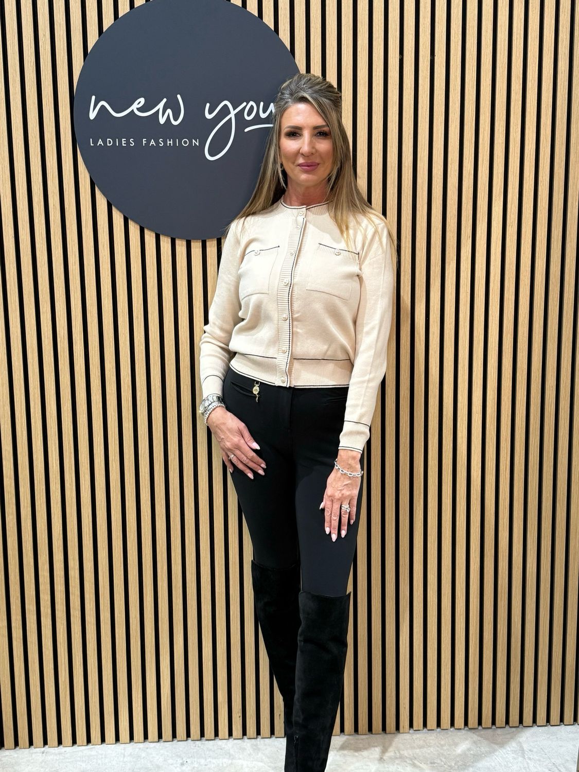 Soft Knit Cardigan - Cream