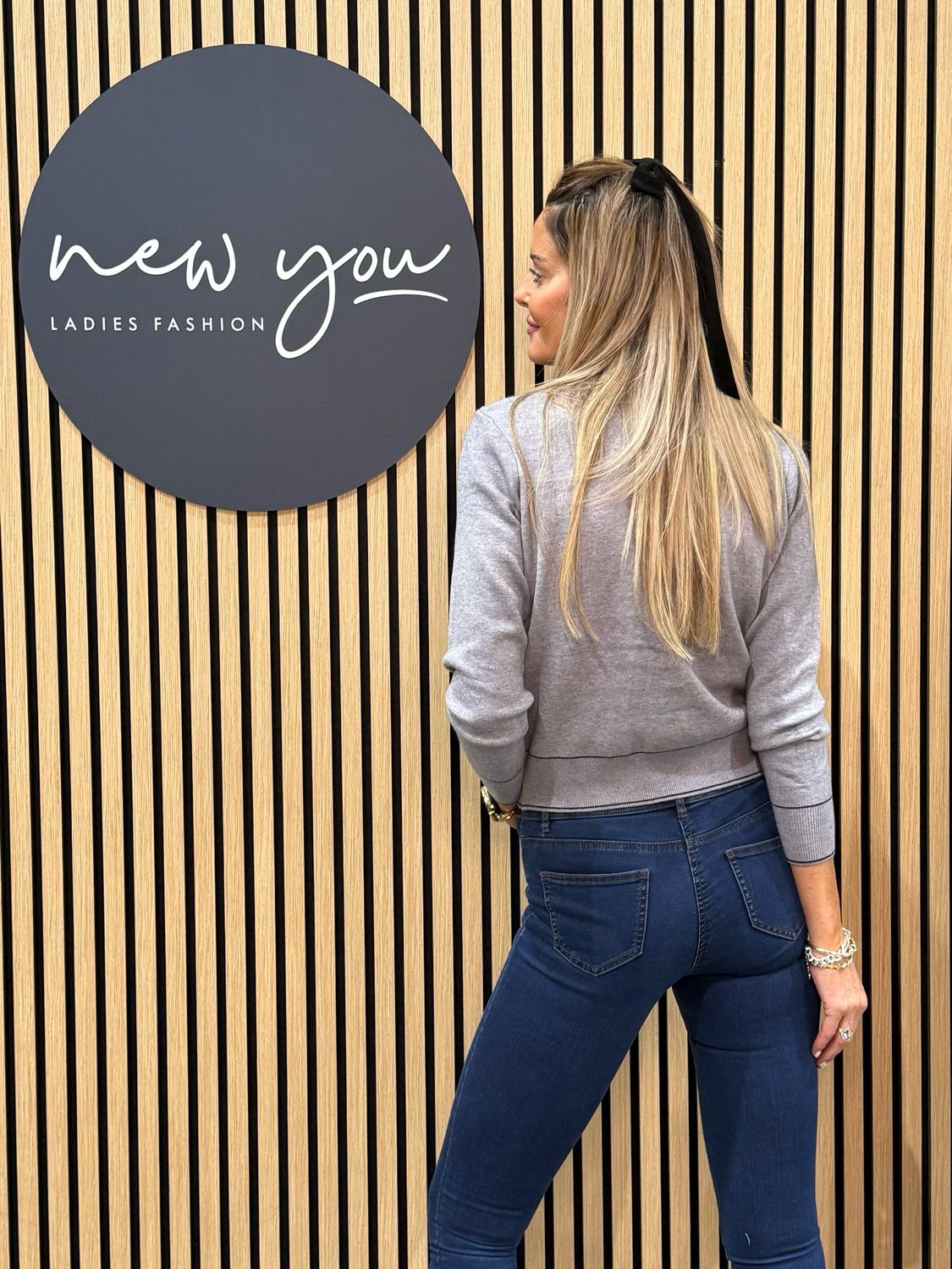 Soft Knit Cardigan - Grey