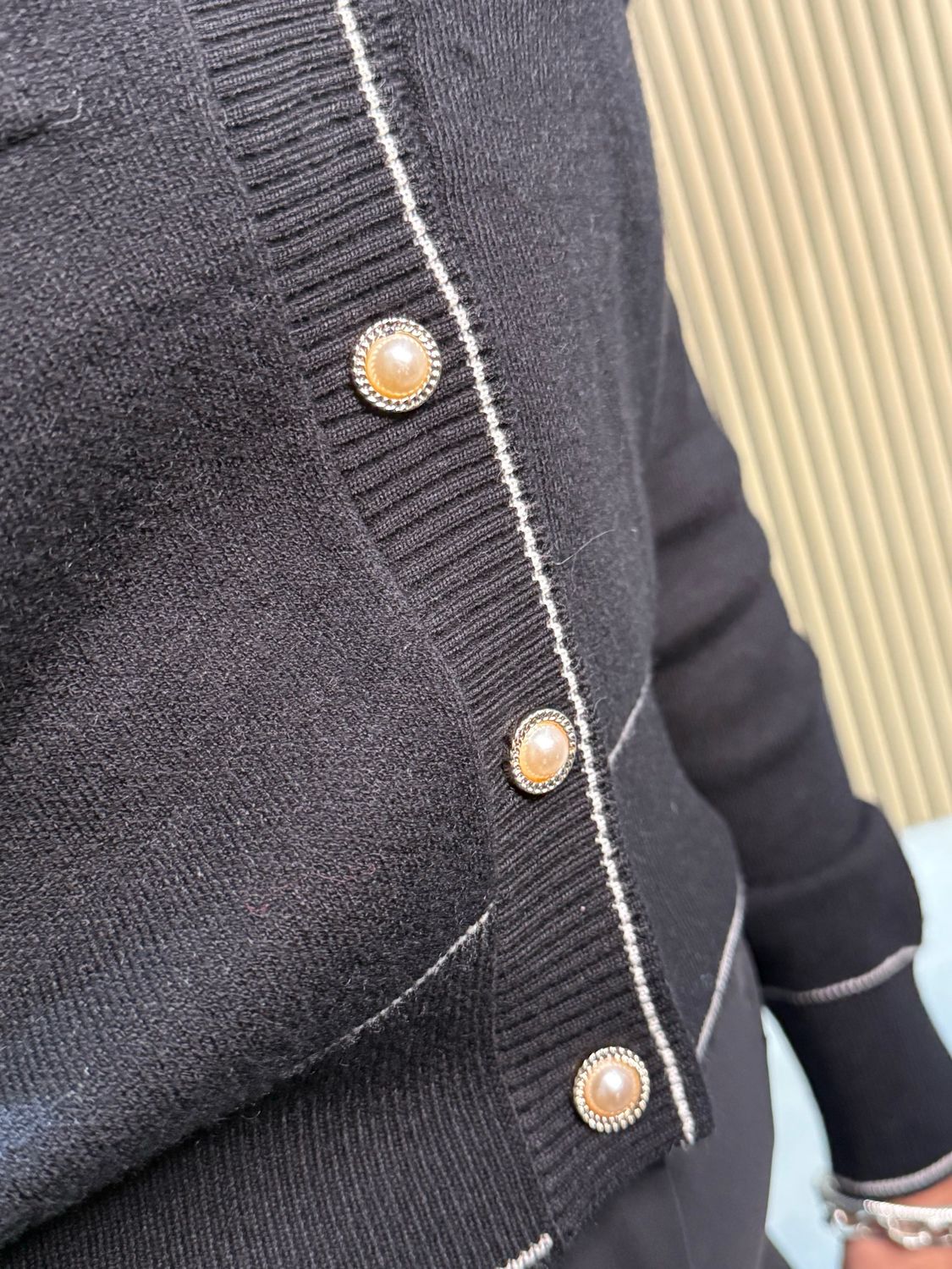 Soft Knit Cardigan - Black