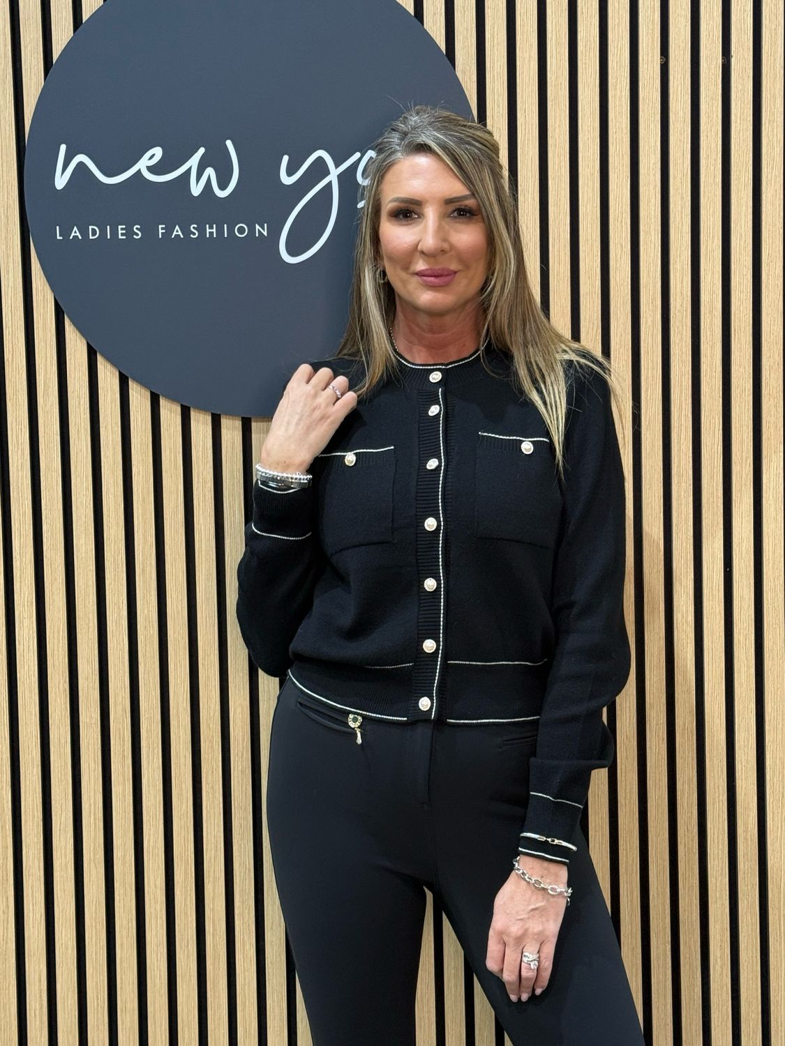 Soft Knit Cardigan - Black