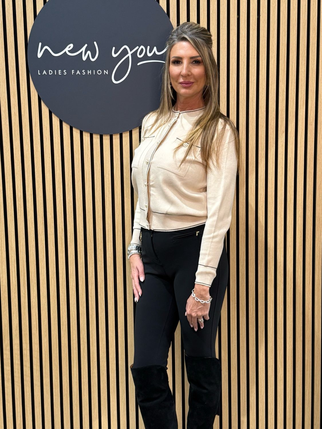 Soft Knit Cardigan - Cream