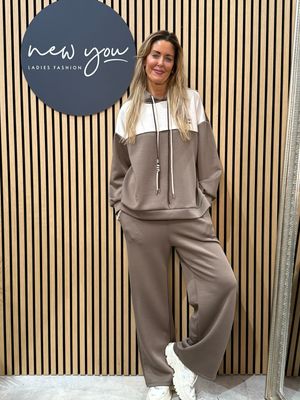 Lounge Co-Ord Set - Taupe