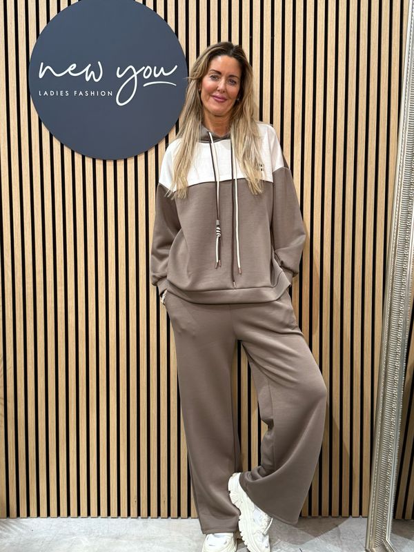 Lounge Co-Ord Set - Taupe