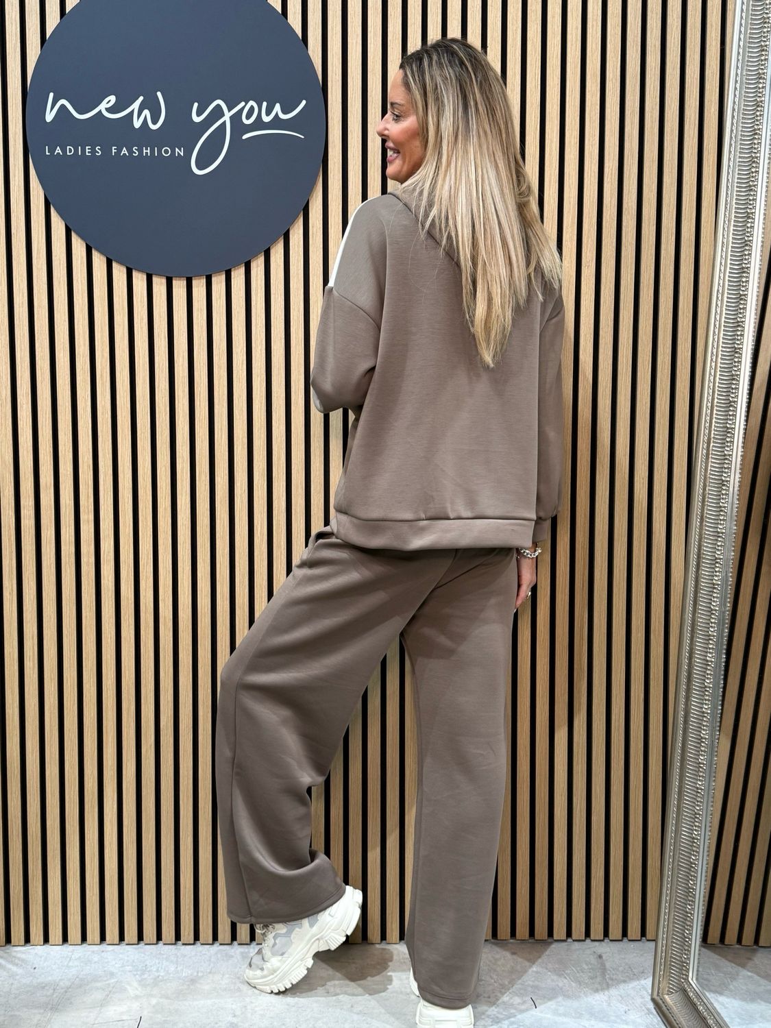 Lounge Co-Ord Set - Taupe