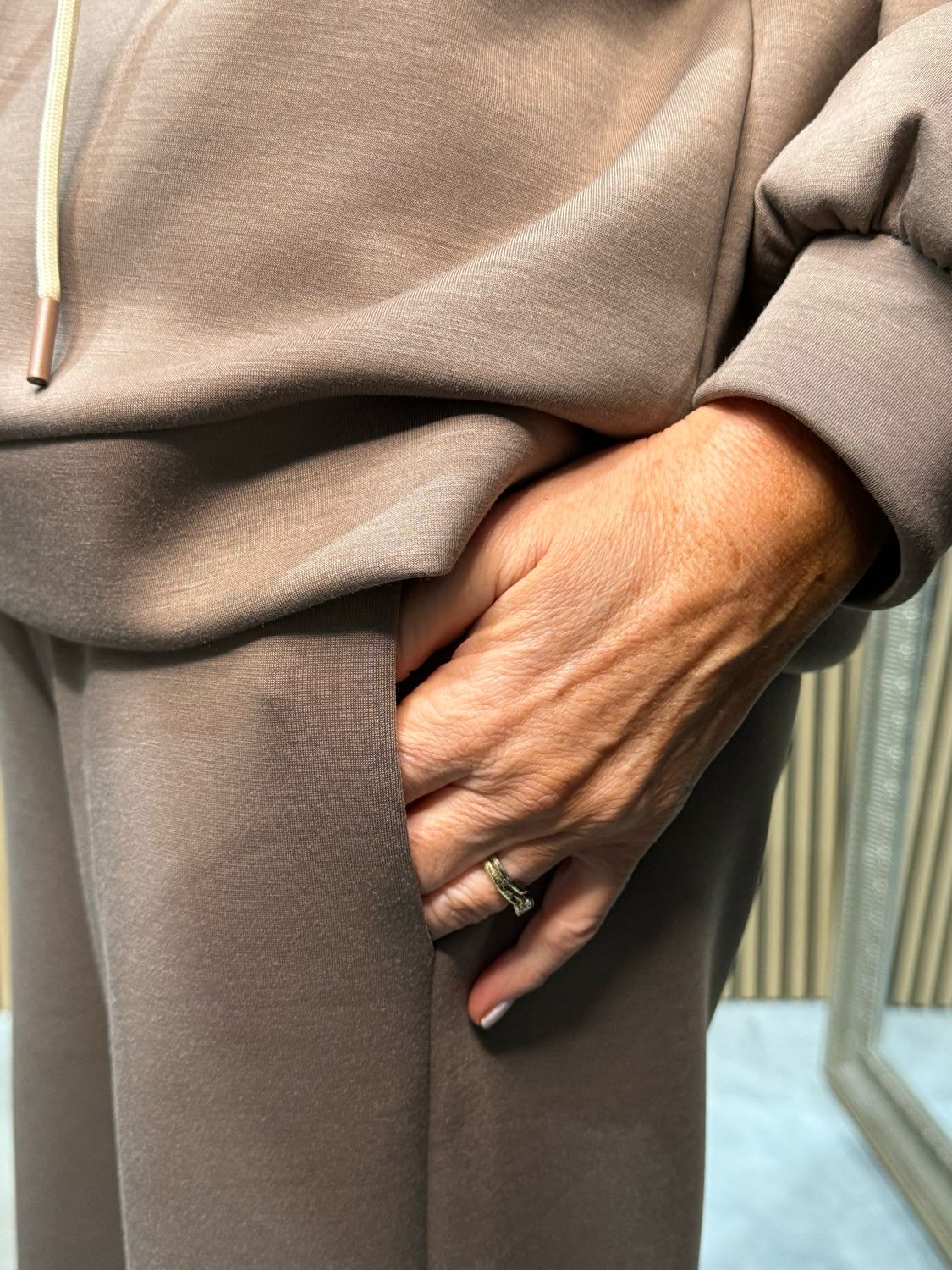 Lounge Co-Ord Set - Taupe