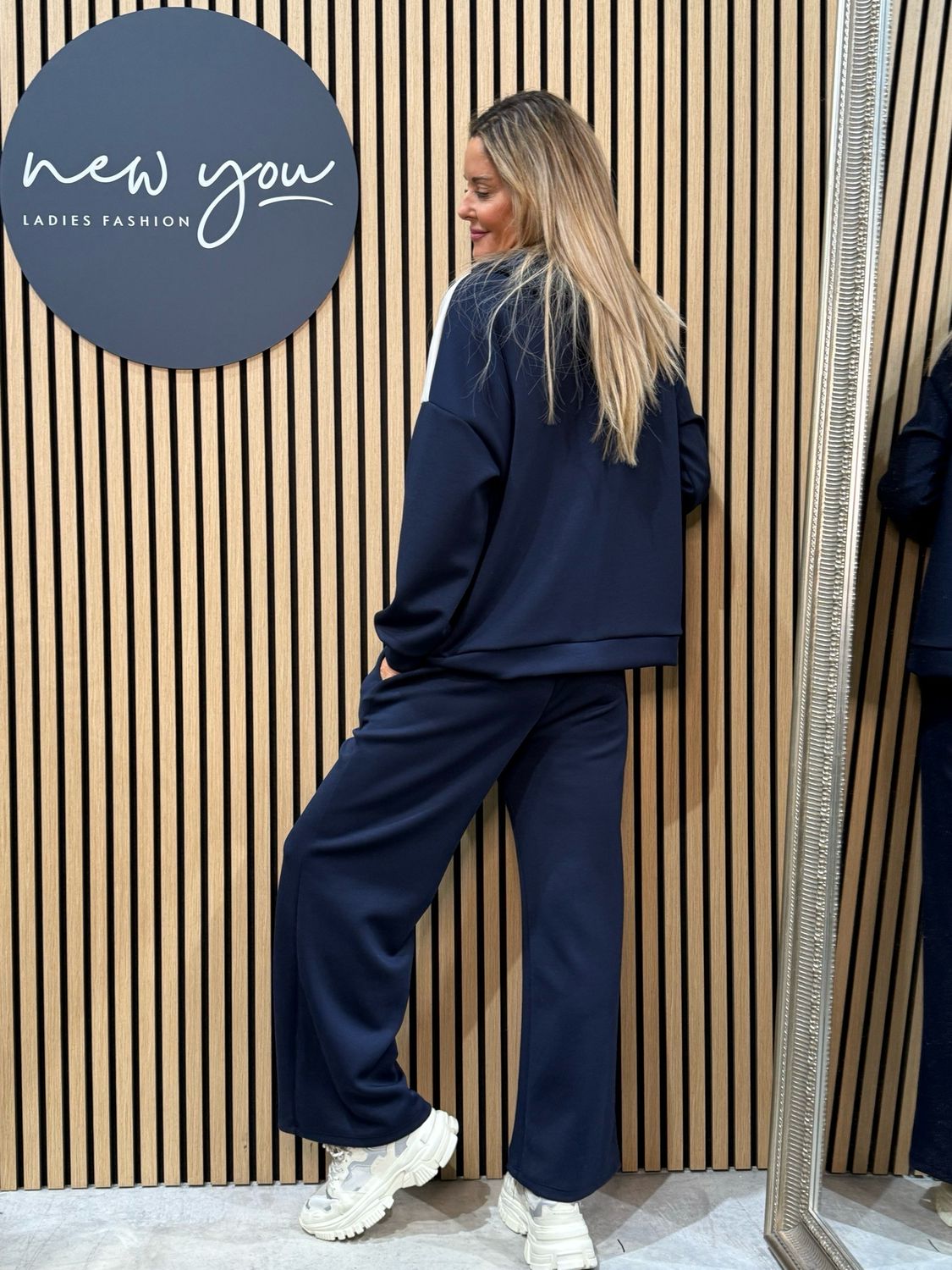 Lounge Co-Ord Set - Navy