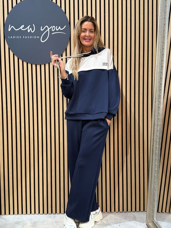 Lounge Co-Ord Set - Navy