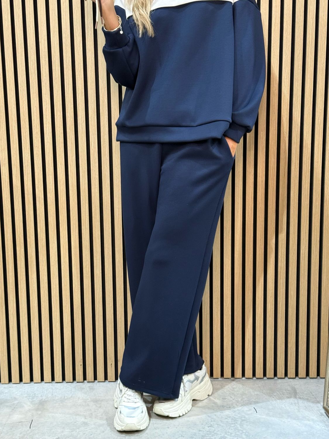 Lounge Co-Ord Set - Navy