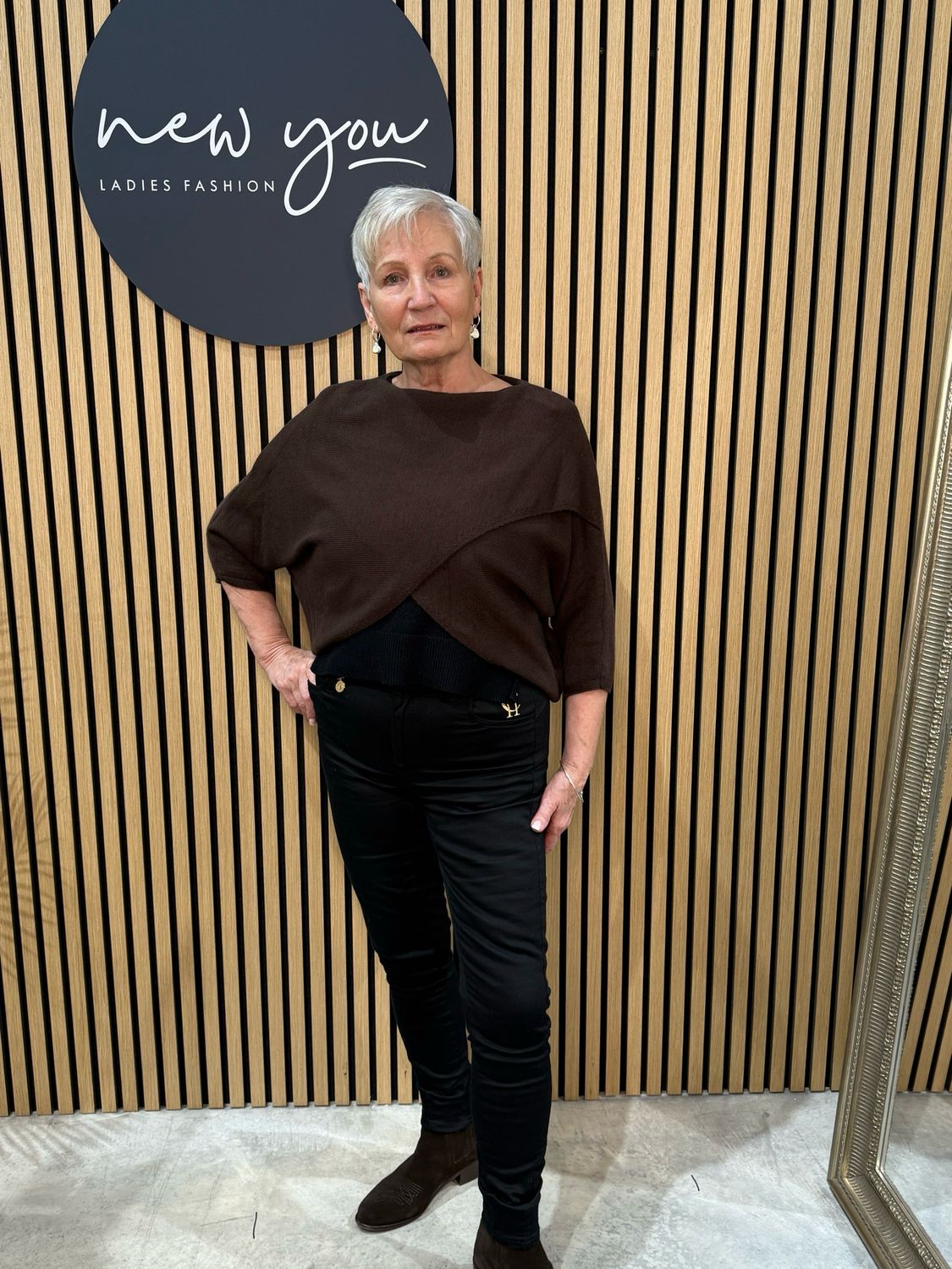 Jumperoo Batwing Jumper - Chocolate