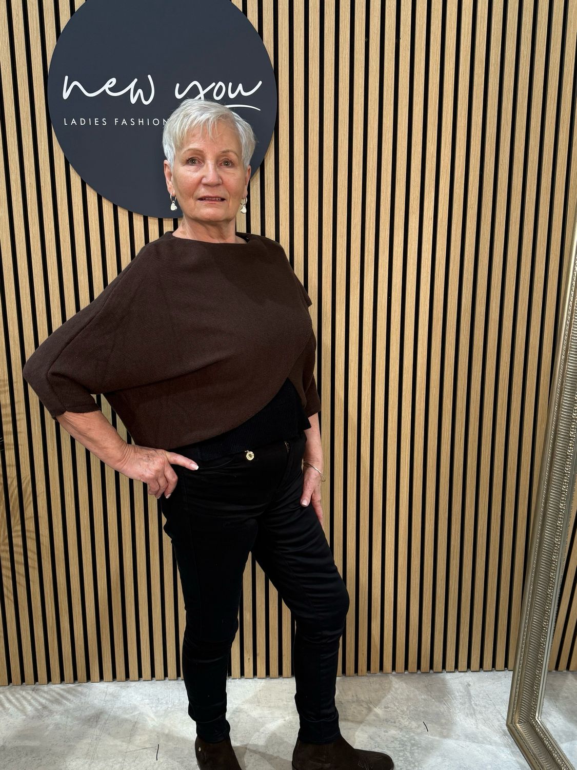 Jumperoo Batwing Jumper - Chocolate