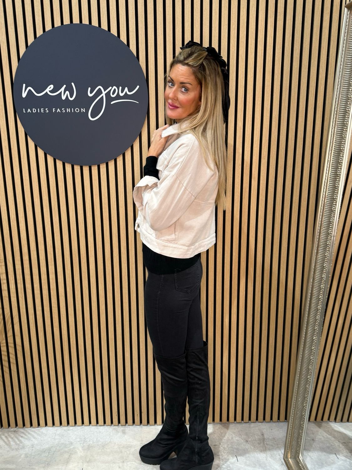 Cropped Utility Jacket - Cream