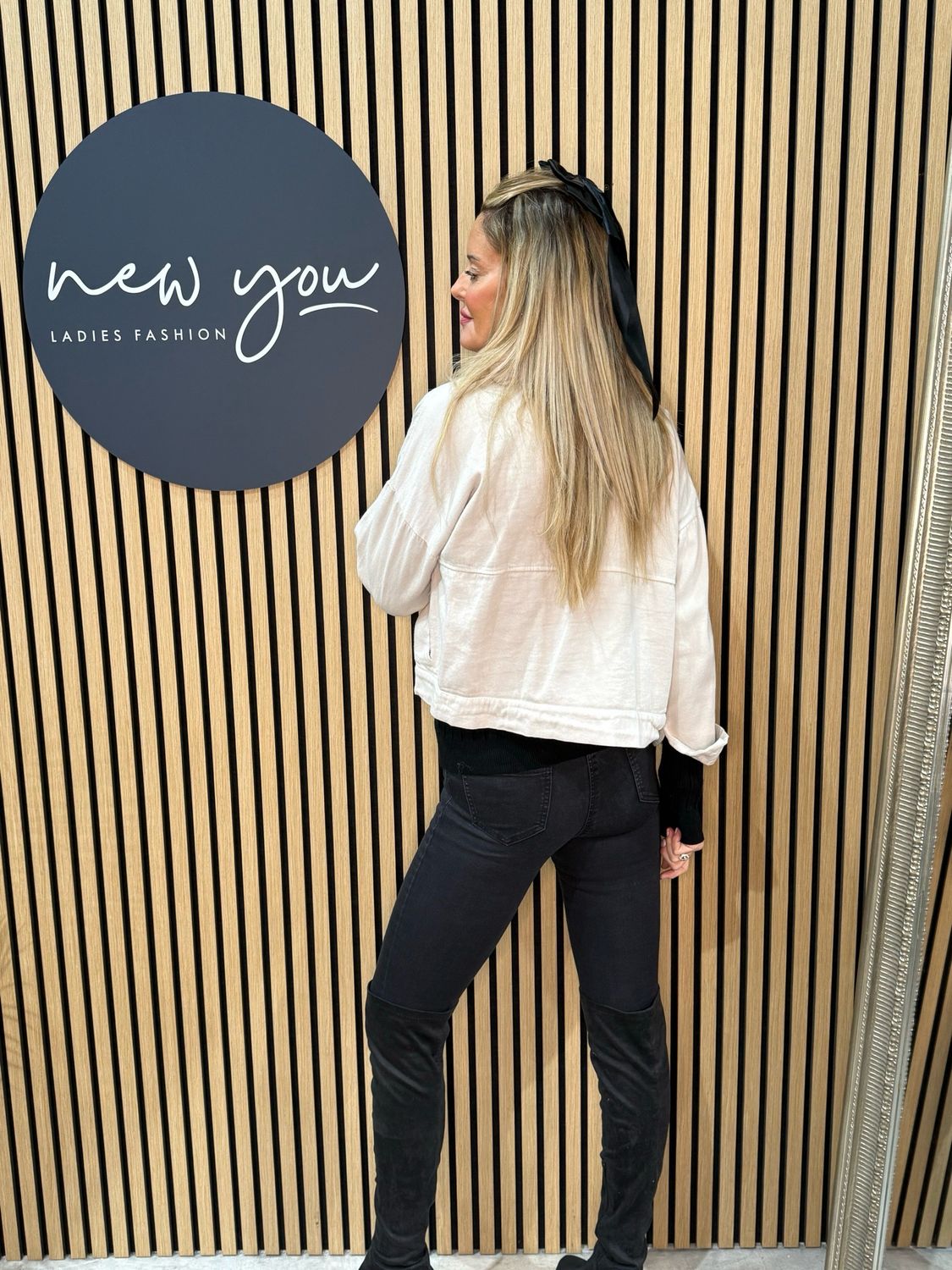 Cropped Utility Jacket - Cream