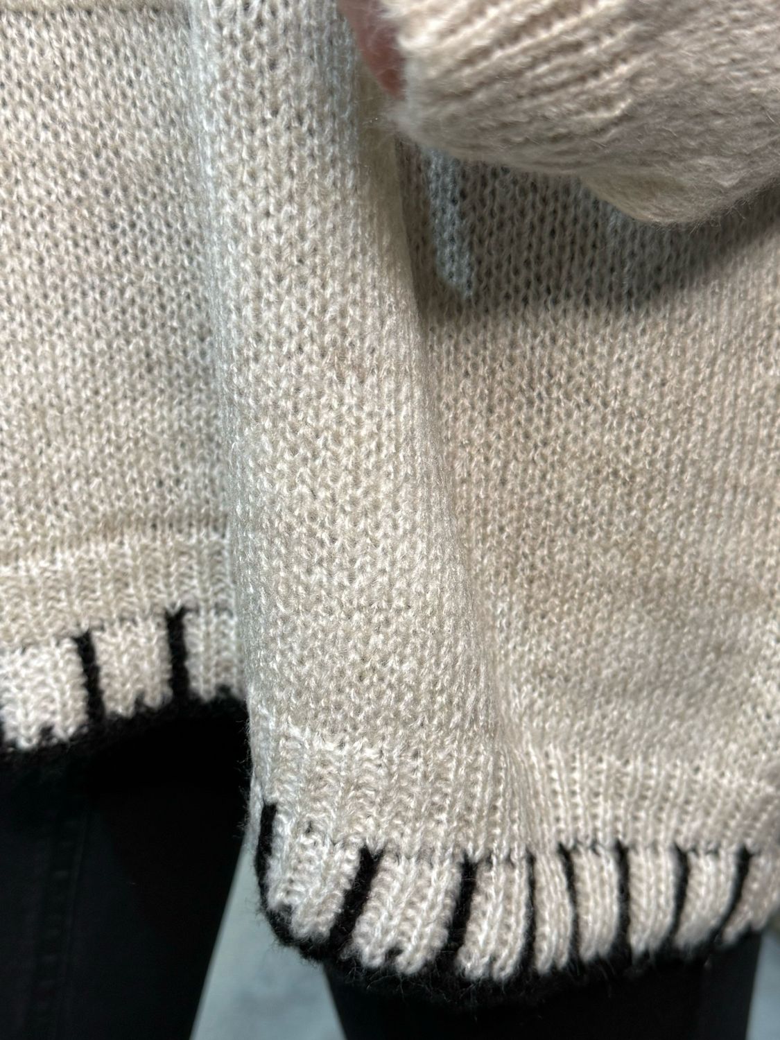 Star Knit Jumper - Cream